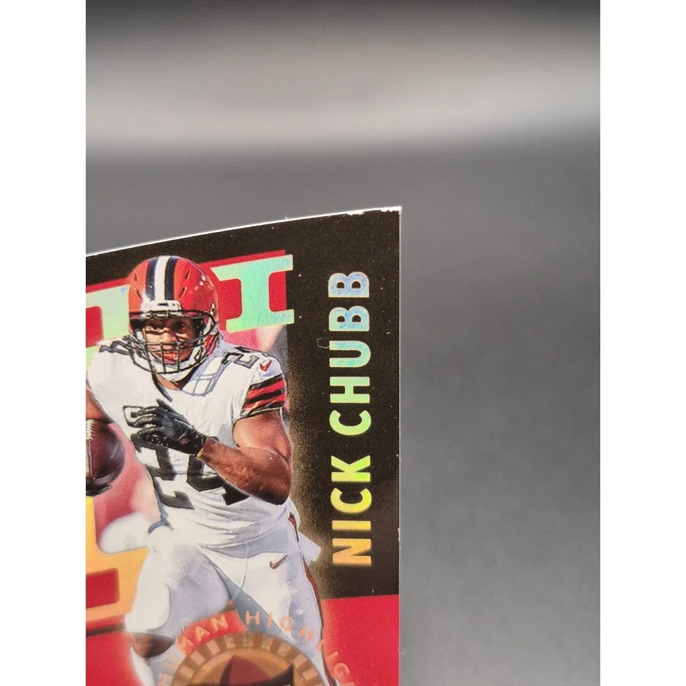 2023 Panini Prestige Nick Chubb HH-11 Human Highlight Film SSP Cleveland Browns